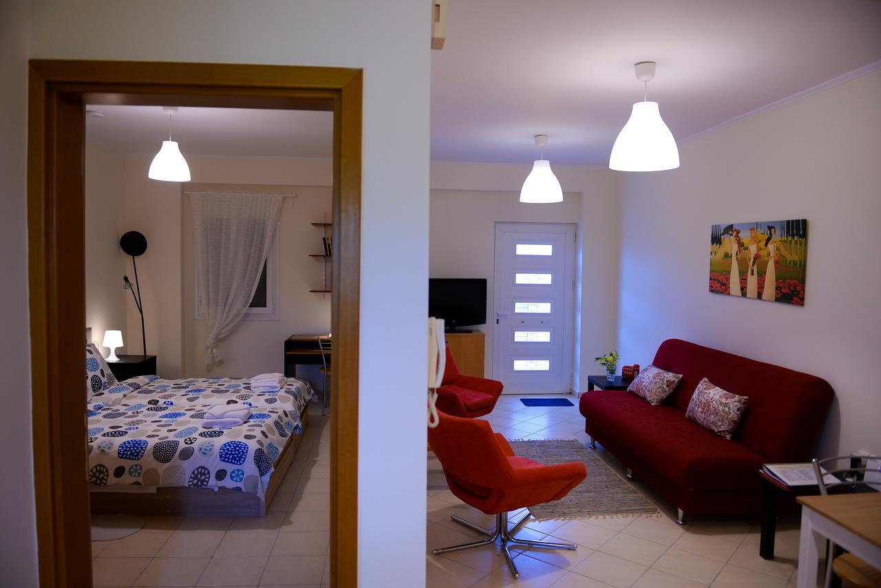 Ferienwohnung Patras Palm Tree Exterior foto