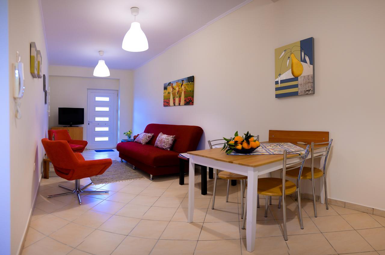Ferienwohnung Patras Palm Tree Exterior foto